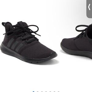 Size 6.5 womens adidas Cloudfoam Pure 2.0 Black Running Shoes Sneaker